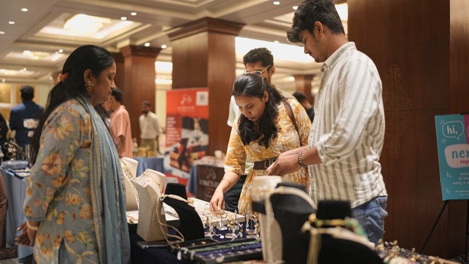 Homegrown business founders at The Market Place, Jaipur